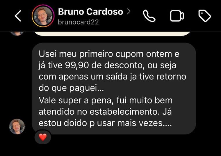 Depoimento de Bruno Cardoso — CG em Dobro