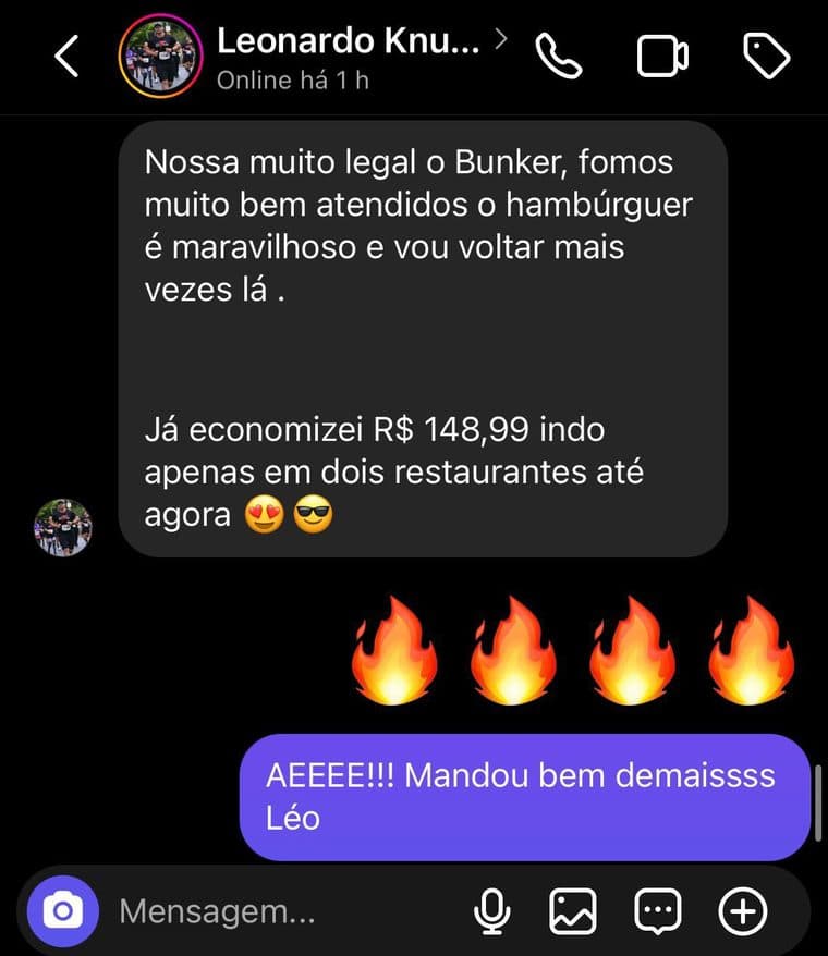 Depoimento de Leonardo — CG em Dobro